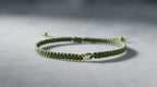 Pulsera Macramé Dije de Pez Esmaltado
