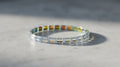 Pulsera de Cuentas Miyuki Tila Tornasol