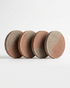 Portavasos de concreto artesanal – Decoración funcional